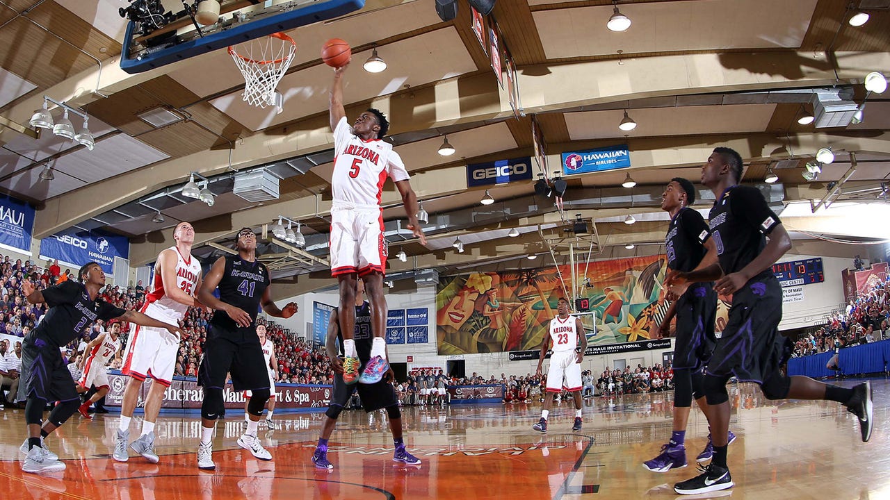 No. 3 Arizona beats Kansas State 72-68 in Maui